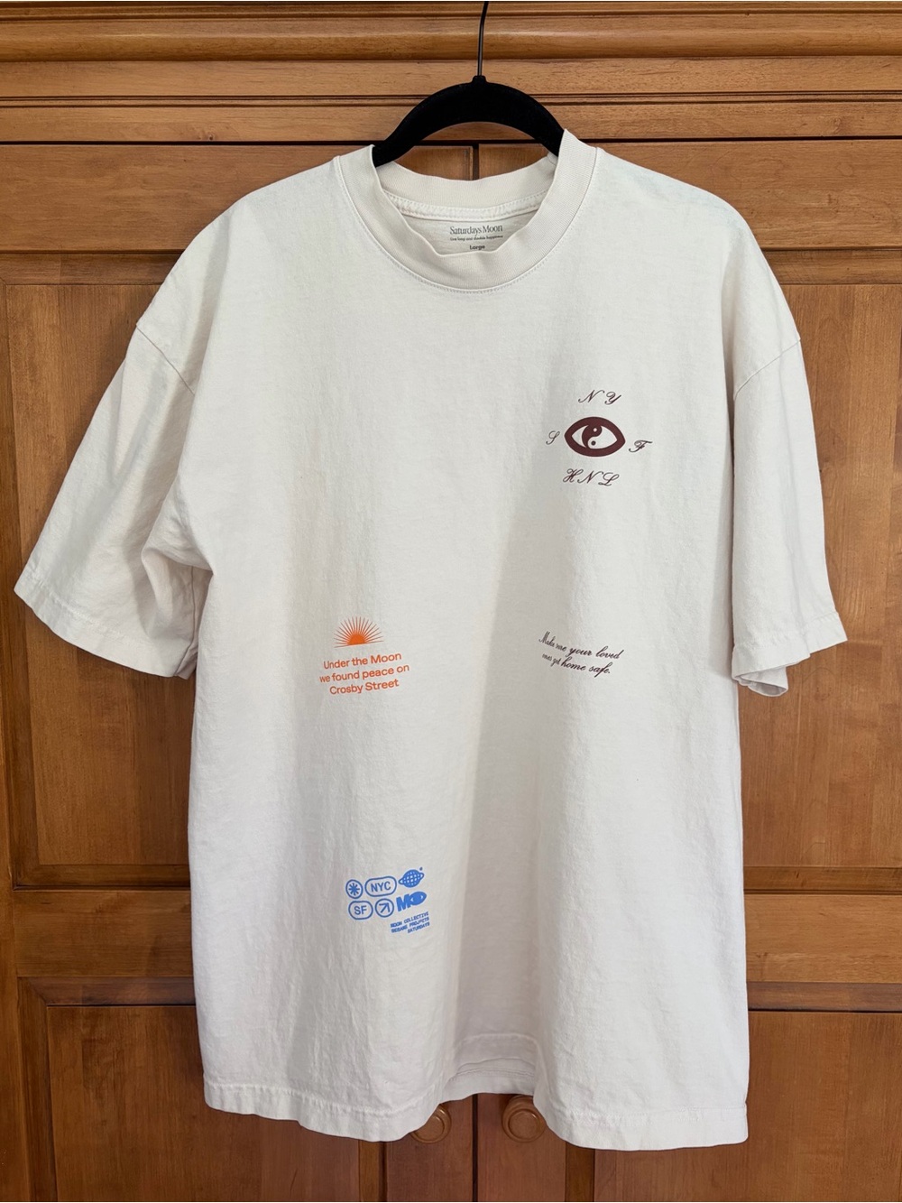 Saturdays NYC x Moon Collective Limited Edition 2023 Tee – Size L